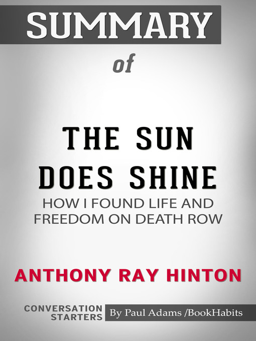 Upplýsingar um Summary of the Sun Does Shine eftir Paul Adams - Biðlisti
